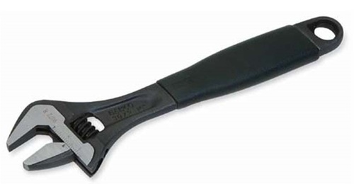 [해외] 렌치 스페너 BAHCO ergo 9072 R US  Adjustable/Pipe Wrench Ergo, 10-Inch, Black
