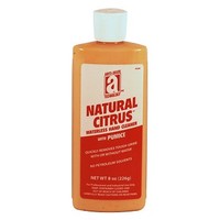 [해외] ANTI-SEIZE TECHNOLOGY 49208 Natural Citrus Waterless Hand Cleaner with Pumice, 8 oz Squeeze Tube, Light Orange