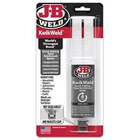 [해외] J-B Weld 50176 KwikWeld Steel Reinforced Epoxy Syringe - Dark Grey - 25 ml