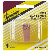 [해외] Bussmann (BP/FMX-30-RP) Pink 30 Amp Female Maxi Fuse