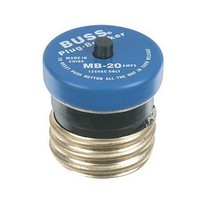 [해외] Bussmann BP/MB-20 20 Amp, 125V Edison Base Plug Fuse Circuit Breaker
