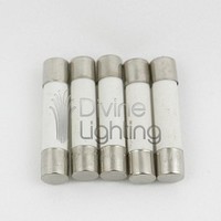 [해외] 5 Qty. MDA 12A Slow-Blow Ceramic Fuse 12 Amp 250v MDA12A,MDA12