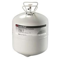 [해외] 3M (78ET) Polystyrene Foam Insulation 78 ET Cylinder Spray Adhesive Clear, Large Cylinder (Net Wt. 29.3 lbs)