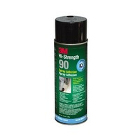 [해외] 3M Hi-Strength 90 Spray Adhesive, INVERTED 24 Fl. Oz. (Net Wt 17.6 oz.) aerosol (Pack of 1)