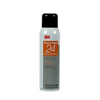 [해외] 3M Foam and Fabric 24 Spray Adhesive Orange, 20 fl Ounce can, Net Weight 13.75 Ounce (Pack of 1)