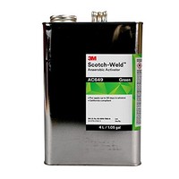 [해외] 3M Scotch-Weld 62707-case Anaeroabic Activator AC649, Green, 4L can, 1 per case, 1.05 gal