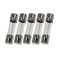 [해외] Pack of 5 - 200mA (0.2A) Glass Fuse (GMA), 250v, 5mm x 20mm (3/16 X 3/4) Fast Blow (Fast Acting)