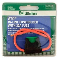 [해외] Littelfuse 0FHA0030XP ACS ATO HD Carded Inline Fuse Holder with 30 Amp Fuse