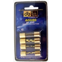 [해외] DB Link AGU80 80 Amp Gold AGU Fuses