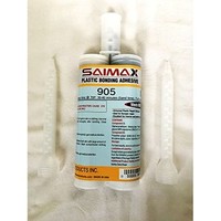 [해외] Saimax 905 Medium Speed Cured Plastic Bonding Flexible Adhesives Kit - 200 ml with Two Static Mixers