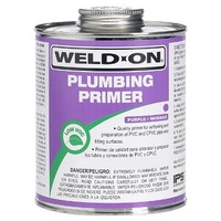[해외] Weldon 14025 Purple Professional Plumbing Grade Pvc/Cpvc Primer Low-Voc, 1 quart, Purple