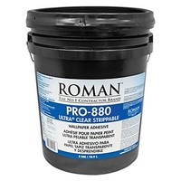 [해외] Roman 012405 PRO-880 Ultra Clear Adhesive, 5 gal