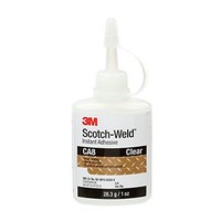 [해외] 3M Scotch-Weld 21065 Instant Adhesive CA8, 2 g, Clear, 0.07 fl. oz.