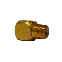 [해외] Trico FE-1007M Brass Central Lubrication 90 Degree Street Elbow, M8 x 1.0 Female X 1/8 BSPT Male