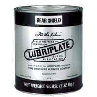 [해외] Lubriplate L0150-006 Gear Shield Multi-Purpose, LithiuGear Shield M-Based, Open Gear Grease, 6 lb Cans (Pack of 6)