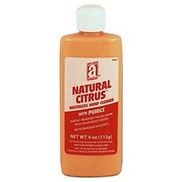 [해외] ANTI-SEIZE TECHNOLOGY 49204 Natural Citrus Waterless Hand Cleaner with Pumice, 4 oz Squeeze Tube, Light Orange