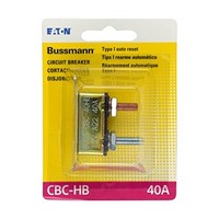 [해외] Bussmann (BP/CBC-40HB-RP) 40 Amp Type-I Stud Mount Circuit Breaker with Lengthwise Bracket