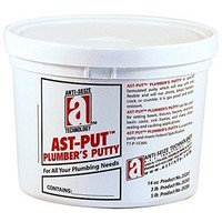 [해외] AST-PUT 25203 Plumbers Putty, Professional Grade, Tan, 3 lb. Tub