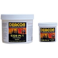 [해외] Deacon 6328 Quart Two Part Rubber Sealant, -50 Degree F to 230 Degree F, 1 quart Kit (Pack of 2)