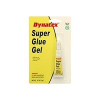 [해외] Dynatex 49433 Super Glue Gel, -65 to 250 Degree F, 2g Carded Tube