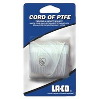 [해외] LA-CO Cord of PTFE for Packing and Gaskets, -450 to 500 Degree F Temperature, 7/32 Diameter, 10 Length Roll