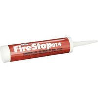 [해외] NSi Industries, LLC Firestop814 Residential and Non-Intumescent Commercial Fire Stop, 10.3 oz Caulk Tube, Red - FS-814