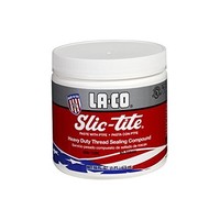 [해외] LA-CO 42012 Slic-Tite Premium Thread Sealant Paste with PTFE, -50 to 500 Degree F Temperature, 1 pt Jar