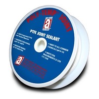 [해외] POLY-TEMP 28014 White Joint Sealant 100% PTFE Gasket Material Expanded UHF Adhesive Tape, 1/2 x 15