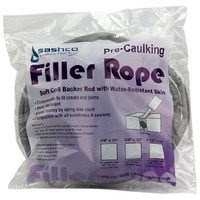 [해외] Sashco 30120 1-1/8-Inch by 10-Feet Pre-Caulking Filler Rope Backer Rod, Grey
