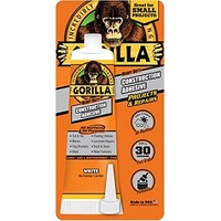[해외] Gorilla Heavy Duty Construction Adhesive, 2.5 ounce Squeeze Tube, White