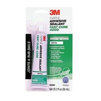 [해외] 3M Marine Adhesive/Sealant Fast Cure 4200, 05260, White, 3 oz