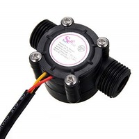 [해외] KINWAT 1pc Water Flow Sensor 1/2 Effect Flowmeter Hall Water Control 1-30L/min