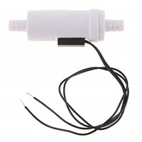 [해외] Flameer Water Flow Sensor Counter Magnetic Reed Switch Meter Flowmeter 1.2-10L/min with 340mm Wire