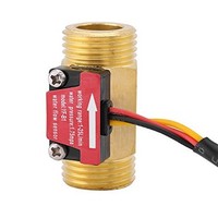 [해외] Asixx 1pc Magnetic Durable 1-25L/min Water Flow Sensor Switch G1/2 Thread for Thermostatic Water Heater, Water Purifier, Water Dispenser, etc