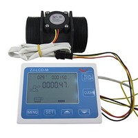 [해외] DIGITEN G2 2inch Flow Water Sensor Meter+LCD Display Quantitative Control 10-200L/min