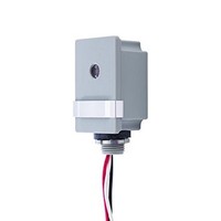 [해외] NSi Industries TORK RKP201 Outdoor 120-Volt Stem Mount Photocontrol With Light Adjustment Bar - Controls Lighting Dusk to Dawn - Compatible with Incandescent/Compact Fluorescent/Ha