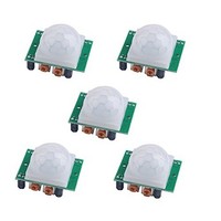 [해외] DIYmall HC-SR501 Pir Infrared IR Sensor Body Motion Module for Arduino (Pack of 5pcs)