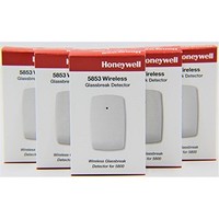 [해외] 5 Pack of Honeywell 5853 Wireless Glassbreak Detector W/Mounting Tape