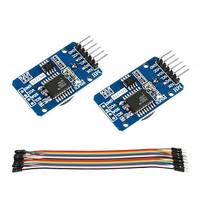[해외] DS3231 AT24C32 IIC RTC Module Clock Timer Memory Module Beats Replace DS1307 I2C RTC Board for Arduino(Batteries not Included) + 20 PCS Male to Female Jumper Wire Cable
