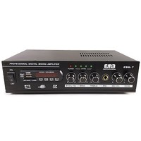 [해외] EMP Professional EBK7 400W HI-FI Stereo Amplifier with Remote/Bluetooth/USB/SD/FM Radio/MP3/WMA Player