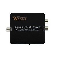 [해외] Optical SPDIF Toslink/Coaxial Digital to Analog Audio Decoder Converter with PCM, 5.1 Dolby Digital and DTS Support