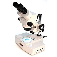[해외] Omano OM2344-B - 7.5X-45X - Binocular - Zoom Stereo Inspection Microscope - Double-Wide Base - Dual Halogen Illumination