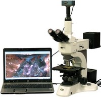 [해외] 50X-1000X Darkfield Polarizing Metallurgical Microscope + 9MP Camera