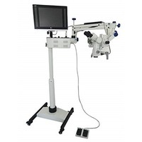 [해외] Dental Operating Microscope 5 Step,Floor Type,0-180° Inclinable,LED Screen, HD Camera,Beam Splitter Dr.Onic
