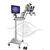 [해외] Dr.Onic Surgical Operating Microscope 5 Step,Floor Type 90°,LED Screen, HD Camera,Beam Splitter,LED Illumination