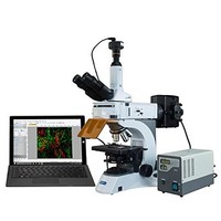 [해외] OMAX EPI-Fluorescence Trinocular Microscope 40x-1000x with 9MP Camera