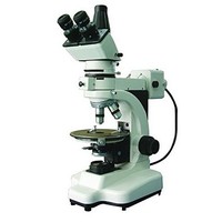 [해외] BestScope BS-5092RF Polarizing Trinocular Compound Microscope, EWF10x Eyepieces, Strain-Free Plan Objectives, Bertrand Lens, 50x-1000x Magnification, Reflected Halogen Illumination