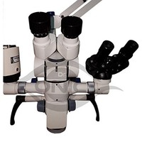 [해외] Assistant ENT Surgical Microscope 5 Step,Floor Type,0-180° Inclinable,LED Screen, HD Camera,Beam Splitter,Training Operating Microscope