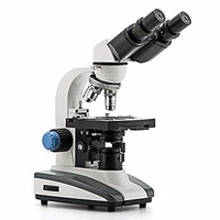 [해외] Swift SS300B-20-BSC Professional College Lab Biology Compound Microscope for Adults 40X-2000X Lab LED, Double Layer Mechanical Stage, Blank Slides