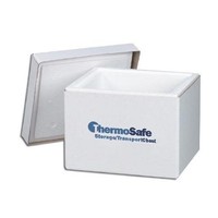 [해외] ThermoSafe 311 Storage and Transport Chest Dry Ice Keeper with Fiberboard Case, 0.6 cu. ft. Volume, 15.125 L x 13.625 W x 12.125 H